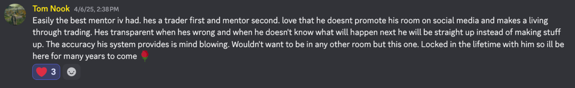 Tom Nook — locked in lifetime review